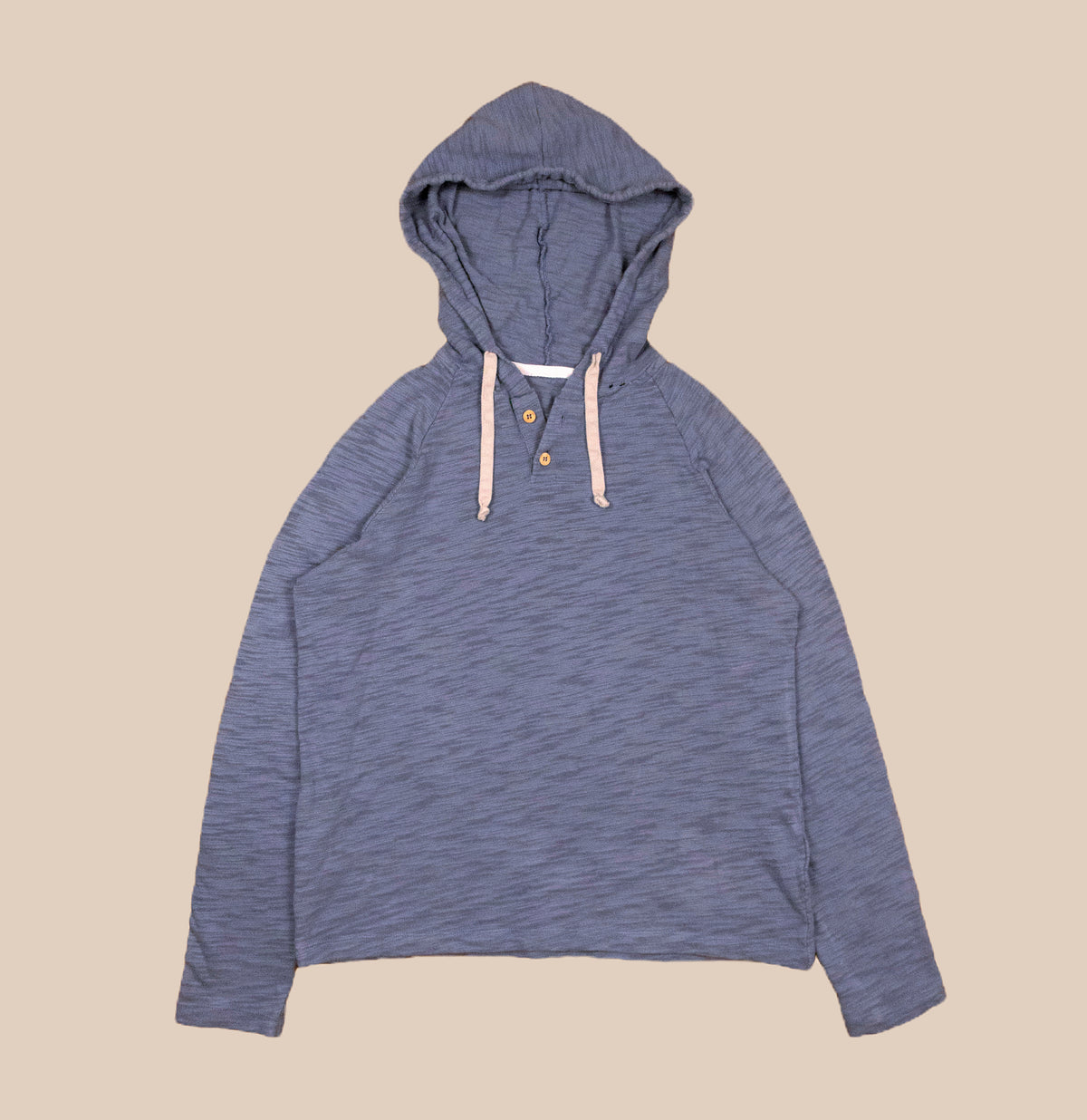 BreezeWeight Pullover Hoodie in Captain's Blue, front