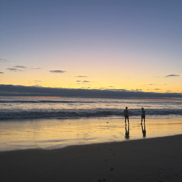Sunset at the beach